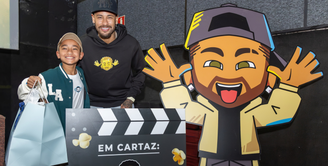 Neymar lança projeto 'Ney Ney' em sessão de cinema exclusiva