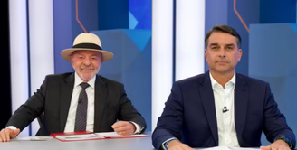 Luiz Inácio Lula da Silva (PT) e Flávio Bolsonaro (PT)