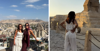 Anitta curte férias no Egito e na Turquia