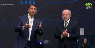 O confronto entre Flávio Bolsonaro (PL) e Lula (PT) fez a Band vencer a Globo, como também ocorreu em 2022, no debate entre o petista e Jair Bolsonaro (PL)