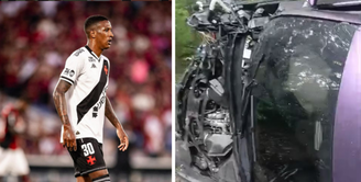 Robert Renan sofre acidente de carro no Rio