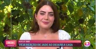 Jade Picon participa do Mais Você