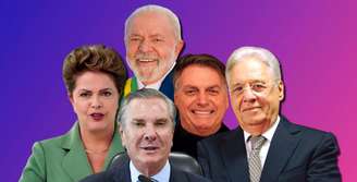 Dilma, Lula, Collor, Bolsonaro e FHC: repaginar o visual se tornou quase obrigatório para melhorar a imagem pública 