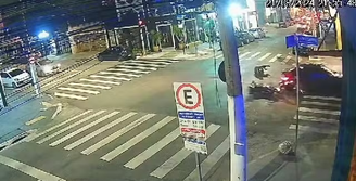 Procurador de Justiça é suspeito de furar farol vermelho, atingir motociclista e fugir em SP