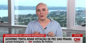 Larissa Rodrigues retomou seu posto na CNN Brasil após alguns meses afastada para tratamento de saúde