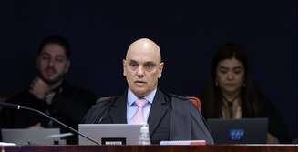 Alexandre de Moraes em 3º dia do julgamento da trama golpista