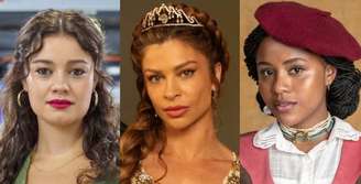 As protagonistas de 'Três Graças' (Gerluce/Sophine Charlotte), 'Dona Beja' (Beja/Grazi Massafera) e 'A Nobreza do Amor' (Alika/Duda Santos): produções de qualidade com índices abaixo do merecido no Ibope