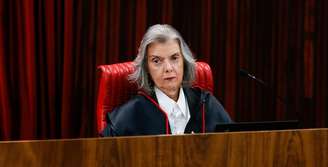 Cármen Lúcia esteve na presidência do Tribunal Superior Eleitoral (TSE) durante as eleições municipais de 2024