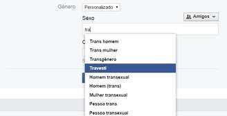 Identidade de gênero no Facebook agora não se limita a "masculino" e "feminino"