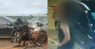 Motorista que causou acidente fatal é preso após ser flagrado com cerveja na mão por câmeras