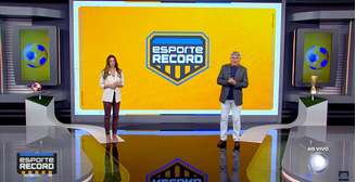 Paloma Tocci e Cléber Machado conduzem o programa esportivo com leveza e bom humor