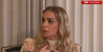 Roberta Luchsinger em entrevista à CNN
