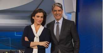 Renata Vasconcellos e William Bonner: surfando no Ibope