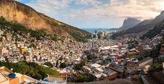 Favela da Rocinha, no Rio de Janeiro