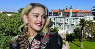 Madonna voltou ao suntuoso Pestana Palace, onde morou em 2017: luxo para poucos