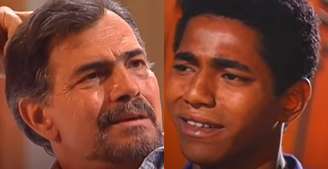 Tarcísio Meira (Raul), falecido em 2021, e Alexandre Moreno (Kennedy) protagonizaram uma das cenas mais fortes e revoltantes da teledramaturgia brasileira