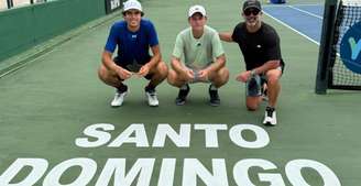 Lucca Pignaton de verde e Lucas da Silva de azul 