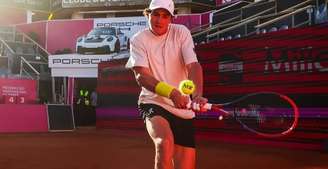 João Fonseca treina em Estoril 