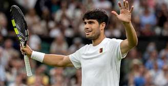 Alcaraz em Wimbledon 