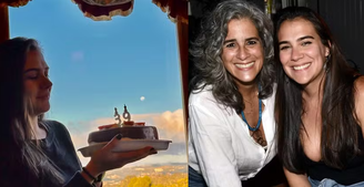 Lúcia Veríssimo parabeniza a mulher Tay Saad