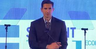 Fred Kachar durante evento do Valor em Nova York em 2024 