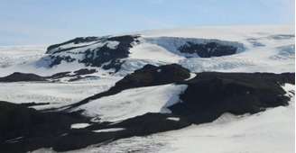 <p>O Bardarbunga está localizado em uma geleira no sul da Islândia</p>