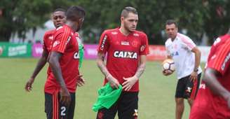 Thiago Santos pode virar uma opção para o ataque do Flamengo com a saída de Felipe Vizeu (Gilvan de Souza)