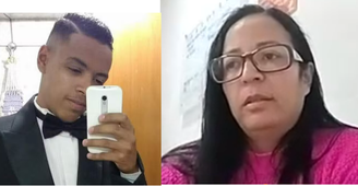 Helena, mãe de Rafael, disse que somente um milagre pode retirar o filho da atual situação