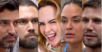 Ana Paula entre Cowboy, Brígido, Sarah e Jonas: rivais da jornalista deve ter a prova definitiva de que ela é forte na competição