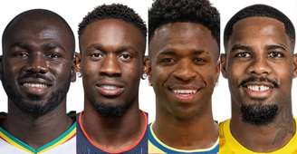 Jogadores como Kalidou Koulibaly (Nigéria), Folarin Balogun (Estados Unidos), Vini Jr. (Brasil) e Mike Maignan (França) enfrentam o preconceito contra os homens de pele escura e traços negroides