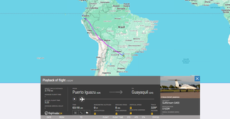 Jato usado por Flávio Bolsonaro (PL) em fuga aos EUA desviou do espaço aéreo brasileiro para evitar interceptação 