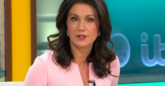 Susanna Reid virou notícia com gafe, mas soube se corrigir rapidamente