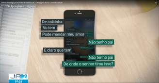 Mensagens de textos mostram pai pedindo fotos íntimas a filha de 14 anos: "De calcinha, você tem, pode mandar meu amor"