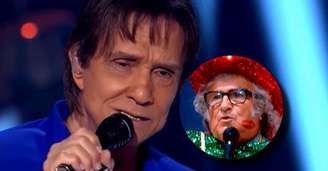 Roberto Carlos se despediu de Chacrinha relembrando o que viveram juntos diante do corpo do apresentador