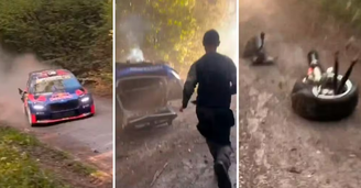 Pai de Max Verstappen escapou ileso de acidente