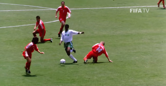 Gol à la Maradona de Saeed Al-Owairan.