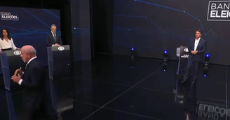 Lula cometeu deslize e saiu do enquadramento durante debate na Band