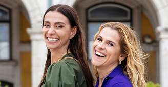 Mônica Martelli e Ingrid Guimarães: amigas nas telonas, na vida real e donas de semelhante trajetória de sucesso