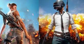 Free Fire e PUBG