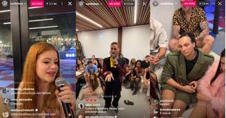 O 'ao vivo' do reality de Carlinhos Maia chamou atenção no Instagram