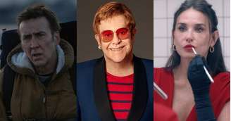 Nicolas Cage, Elton John e Demi Moore estão entre personalidades que vão entregar prêmios no Globo de Ouro.