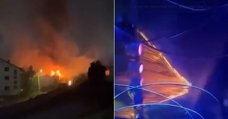 Incêndio atinge boate na Macedônia