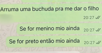 Polícia revelou mensagens em que bebê de 27 dias é negociada em Goiânia