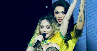 Pabllo Vittar se diz "abençoada" por levar cusparada de Madonna