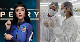 Voo com Katy Perry levou sementes desenvolvidas pela Embrapa ao espaço