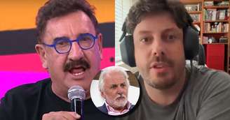Ratinho e Danilo Gentili não pouparam críticas ao colega de SBT Otávio Mesquita