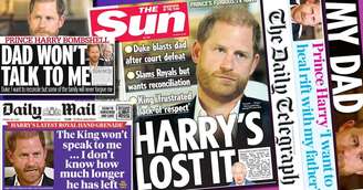 Os jornalistas britânicos não pouparam Harry de críticas após mais uma entrevista controversa