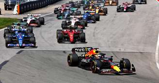Largada do GP do Canadá de 2023
