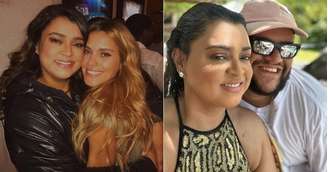 Carolina Dieckmmann e Gominho eram melhores amigos de Preta Gil. A atriz desmentiu boatos sobre briga com o apresentador.