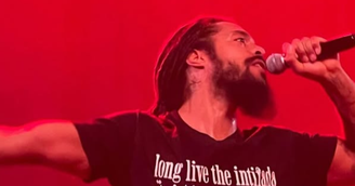 Bob Vylan reage após polícia arquivar investigação sobre show em Glastonbury